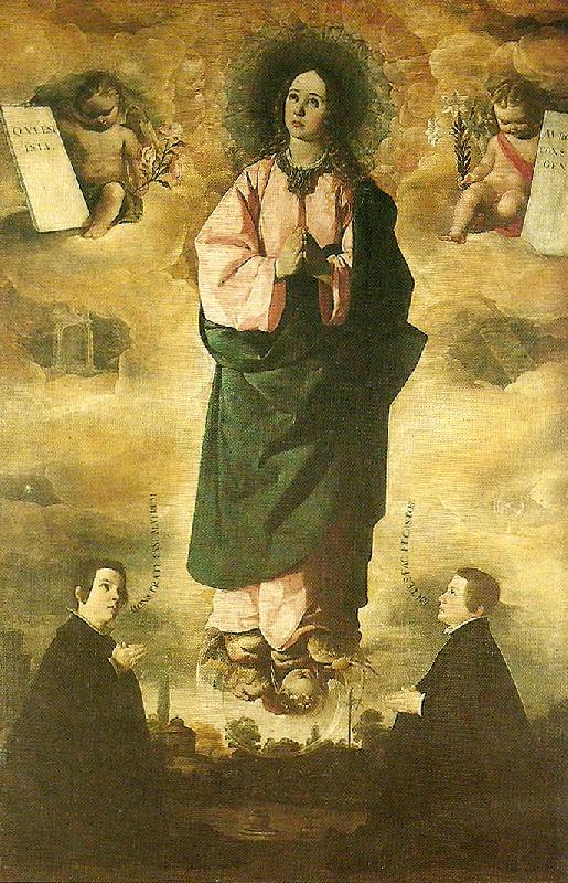 Francisco de Zurbaran immaculate virgin oil painting image